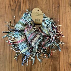 Multi-color infinity scarf